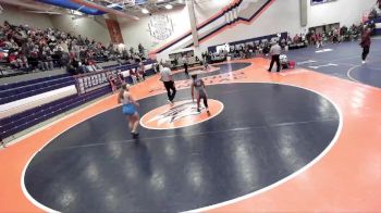 115 lbs Champ. Round 1 - Natalie Petri, Stanford (Olympia) vs Azariah Braxton, Urbana (H.S.)