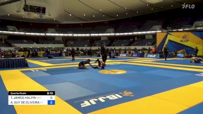 THOMAS JAMES HALPIN vs ANTHONY GUY DE OLIVEIRA 2022 World IBJJF Jiu-Jitsu No-Gi Championship