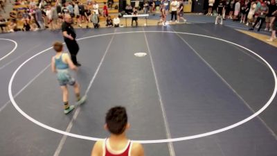 86 lbs 3rd Place Match - Jameis Hill, IA vs Gideon Ayers, IL