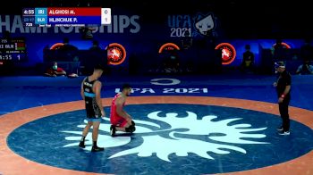 97 kg Semifinal - Morteza Rasoul Alghosi, Iran vs Pavel Hlinchuk, Belarus