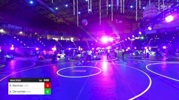 120 lbs Round Of 32 - Aaron Ramirez, Lockjaw WC vs Andres Cervantes, Unattached