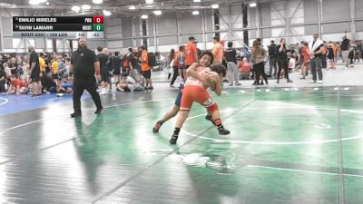 108 lbs Quarters - Emilio Mireles, Prosser Wrestling Academy vs Tavin Lamarr, Montana