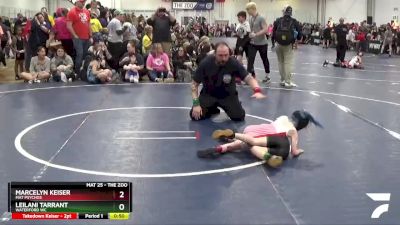 43 lbs Champ. Round 1 - Leilani Tarrant, Waterford WC vs Marcelyn Keiser, Mat Psychos