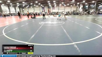 72 lbs Rd# 5- 3:45pm Friday Final Pool - Lucas Forman, Agression Legionaries vs Ty Martin, Iowa Black