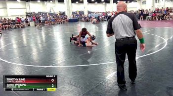 138 lbs Round 3 (8 Team) - Tahir Parkins, MAWA Blue vs Timothy Link, Team STL Orange