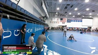 49-53 lbs Round 3 - Kamdyn Taylor, Eastside United vs Saint Snowden, Casper Wrestling Club