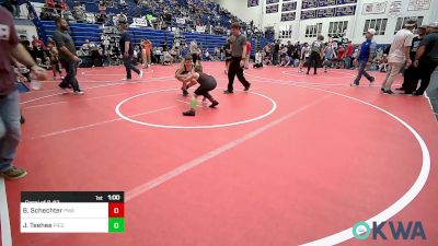 80 lbs Consi Of 8 #2 - Brody Schechter, Perry Wrestling Academy vs Jevson Teehee, Piedmont