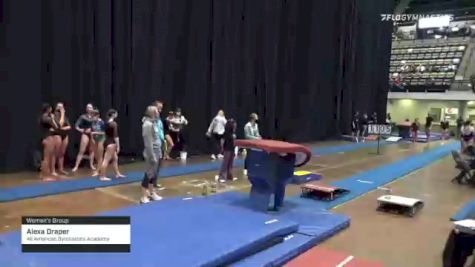 Alexa Draper - Women's Group, All American Gymnastics Academy - 2021 Women's Xcel Region 4 Championships