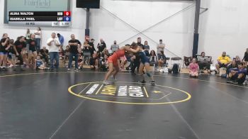 50 kg Final - Alina Walton, Ohio Goons - W vs Isabella Thiel, Lady Warriors United - W