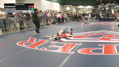 124 lbs Round Of 64 - Jillian Blake, CT vs Emma Mantei, MI