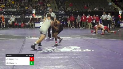 165 lbs Prelims - Jeremiah Moody, Iowa vs Shayne Oster, Northwestern