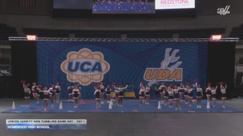 Homewood High School [2026 Junior Varsity Non Tumbling Game Day Day 1] 2026 UCA Space Center Regional