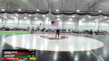 165 lbs Cons. Round 2 - Ethan Nash, Trine University vs Conner Watts, Manchester