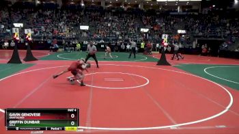 90 lbs Champ. Round 2 - Gavin Genovese, Unattached vs Griffin Dunbar, GVL2