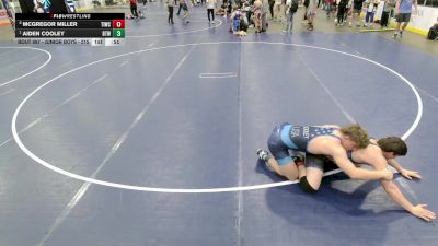 Junior Boys - 215 lbs Cons. Round 4 - McGregor Miller, Team Idaho Wrestling Club vs Aiden Cooley, Best Trained Wrestling