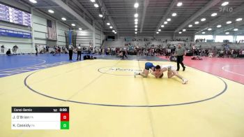 138 lbs Consolation - Jonny O'Brien, PA vs Kross Cassidy, PA