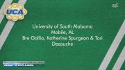 University of South Alabama [2026 Small Coed Division IA - Game Day Semis] 2026 UCA & UDA College Cheerleading and Dance Team National Championship