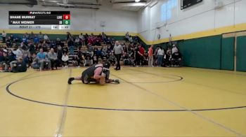 175 lbs Champ. Round 1 - Max Weimer, Springboro vs Shane Murray, Loveland