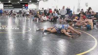 170 lbs Rr Rnd 5 - Milan Jones, Mat Demon Girls Black - GK12E vs Alexis Penley, Black Mambas - GK12E