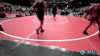 80 lbs Semifinal - Crew Card, Tulsa Mafia Boys vs Tanner Turpin, Owasso Takedown Club