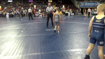 75 lbs Quarterfinal - Bryce Lorenzo, Belle Vernon vs Bentlee Andrus, North Eastern