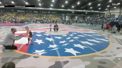 45 lbs Champ. Round 1 - Ryker Ehrich, Gladiator Wrestling Academy vs Blaze Stout, Stanley Wrestling Club