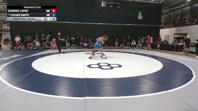 79 kg Champ. Rd Of 128 - Dominic Lopez, Southern Illinois Regional Training Center vs Cayaen Smith, Ohio RTC/ TMWC