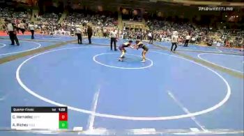 106 lbs Quarterfinal - Cheli Hernadez, StandFast Wrestling vs Avery Richey, Vian Wrestling Club