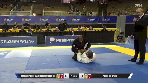 Pablo Mesples vs Marco Paulo Mavroleon Vieira De 2026 Pan Jiu Jitsu IBJJF Championship