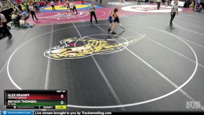 Champ. Round 1 - Bryson Thomsen, St. Paul vs Alex Braniff, Tekamah-Herman