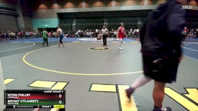 215 lbs Champ. Round 2 - Wynn Phillipi, Coronado vs Bryant O`Flaherty, White Pine