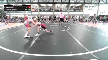 92-100 lbs Cons. Round 1 - Jake Davis, Tornado Wrestling vs Carson Eilbes, Askren Wrestling Academy
