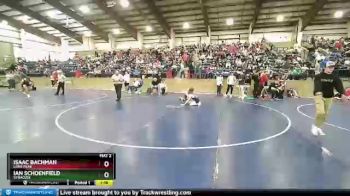 101 lbs 5th Place Match - Isaac Bachman, Lone Peak vs Ian Schoenfield, Syracuse