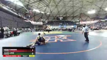 4A 170 lbs Cons. Round 1 - Noah Cardens, Skyview vs David Long, Decatur