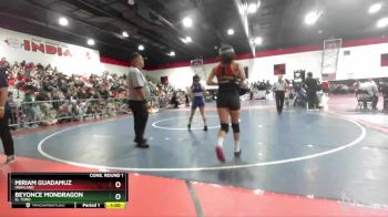 125 lbs Cons. Round 1 - Beyonce Mondragon, El Toro vs Miriam Guadamuz, Highland