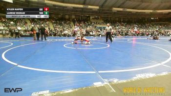 64 lbs Round Of 32 - Kyler Naifeh, RAW Wrestling Club vs Larenz Ingram, Team Of Hard Knox