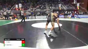 3A-160 lbs Cons. Round 3 - Tyson Muir, Mountain View vs Hazen Camino, Buffalo