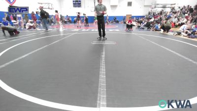 110 lbs Rr Rnd 1 - Karmony Pearson, Madill Takedown vs Taylor Marlow, Smith Wrestling Academy