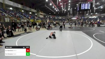 74 lbs Quarterfinal - Brody Romero, Wr Ac Of The Rockies vs Noah Orozco, Pomona Elite