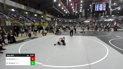 74 lbs Quarterfinal - Brody Romero, Wr Ac Of The Rockies vs Noah Orozco, Pomona Elite