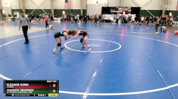 115-126 lbs Cons. Semi - Madison Siegfried, St. Francis Wrestling Club vs Eleanor Shinn, Clarke