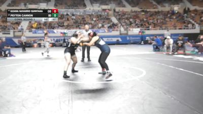 154-D1 Cons. Round 1 - Peyton Cannon, Mountain View (Marana) High School vs Ileana Navarro Quintana, Centennial High School