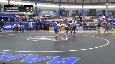 157 lbs Quarterfinal - Jacob Vasquez, Cloud County Community College vs Johnny Thomas, Pratt Community College