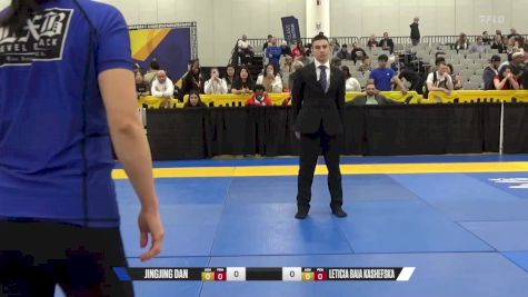 Leticia Baia Kashefska vs Jingjing Dan 2024 World IBJJF Jiu-Jitsu No-Gi Championship