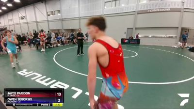 145 lbs Placement Matches (8 Team) - Anderson Heap, Florida vs Drew Brewer, Michigan