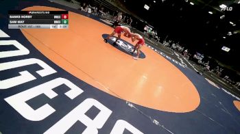 165 lbs 1st Place Match - Sam May, Western Wyoming Community College vs Banks Norby, Western Wyoming Community College