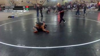 105 lbs Cons. Semi - Noah Flores, Blackman Wrestling Club vs Max Rader, TNWA