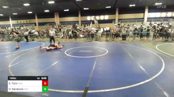 146 lbs Quarterfinal - Emiliano Toro, Stampede WC vs Hector Sandoval, Ocrtc