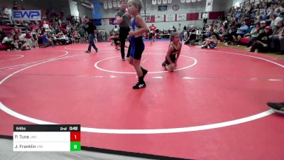 64 lbs Consi Of 4 - Marley Betts, Miami vs Jaxsen Woolman, Vinita Kids Wrestling