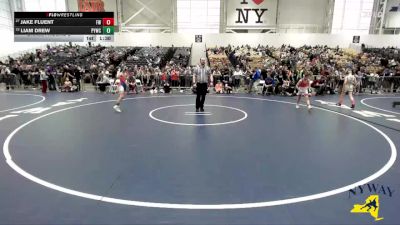 75 lbs Champ. Round 2 - Liam Drew, Penn Yan Wrestling Club vs Jake Fluent, Fulton Wrestling